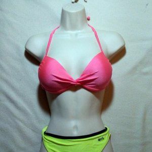 Xhilaration Size M Pinks Womens Underwire Bikini Top